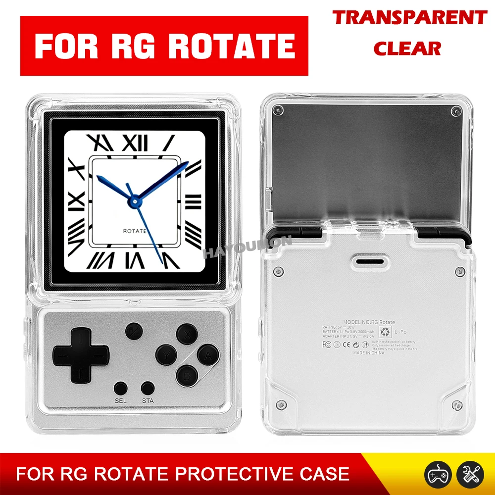 Gaming Console Anbernic - Capa Protetora Transparente de Silicone Macio