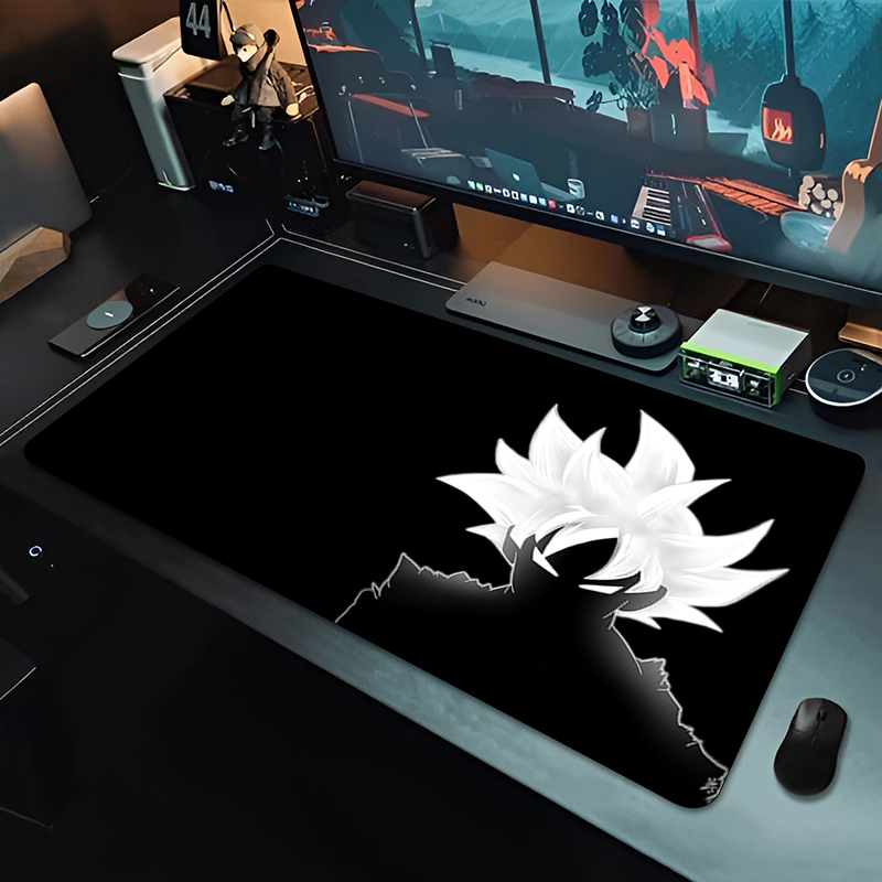 Gaming Console Desk - Mouse Pad Grande DBZ Black Anime