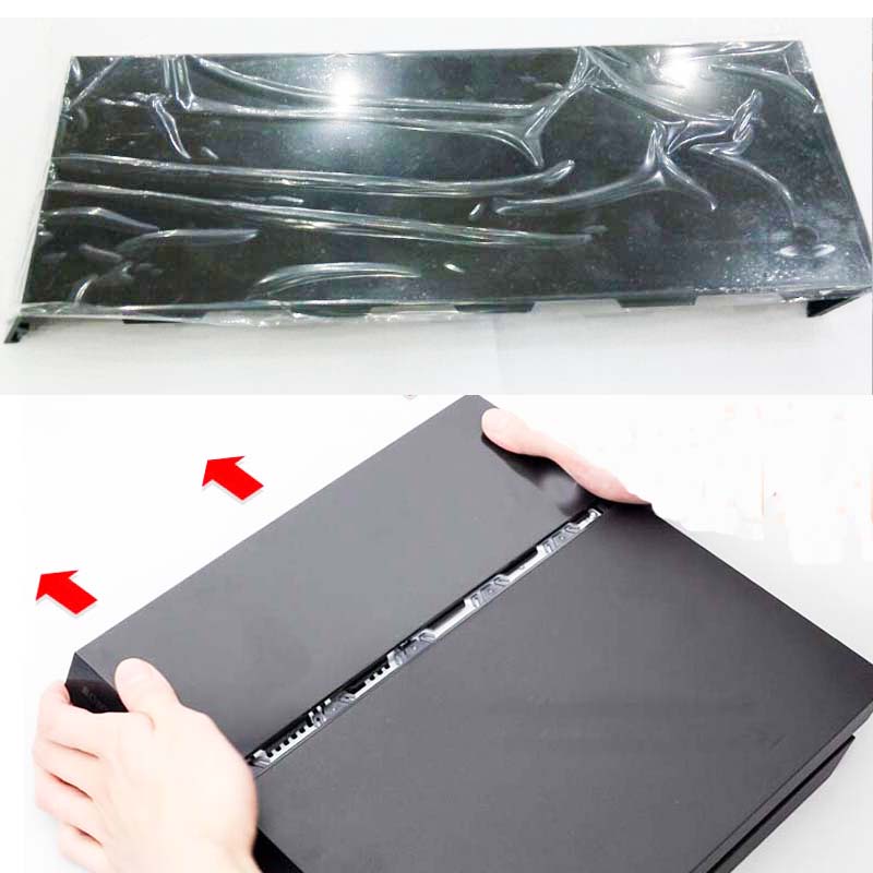 Gaming Console Design - Capa protetora preta para hdd bay,