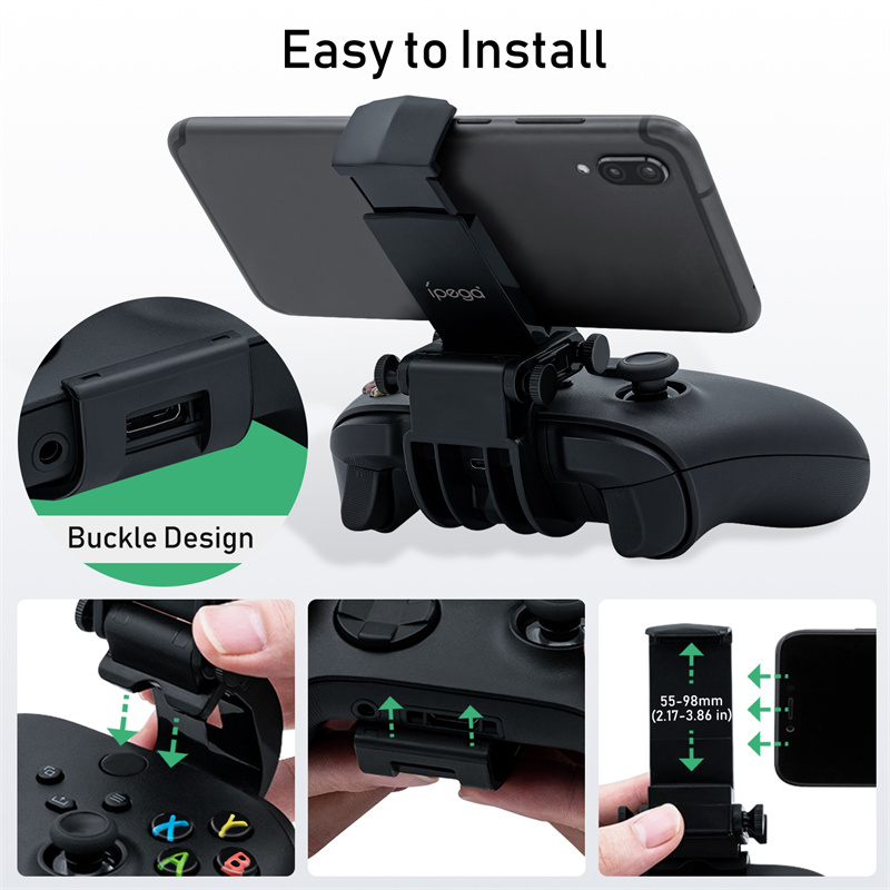 Microsoft Controller Xbox Wireless - PG-XBS005 suporte de clipe para jogos