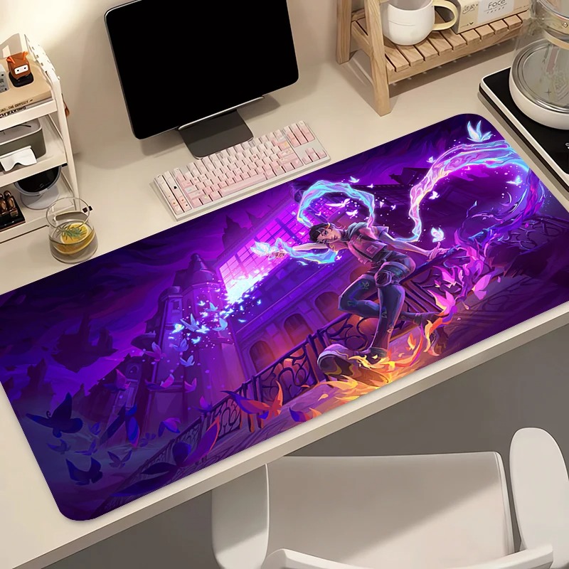 Gaming Console Desk - Mouse Pad Gamer para Computador Anime