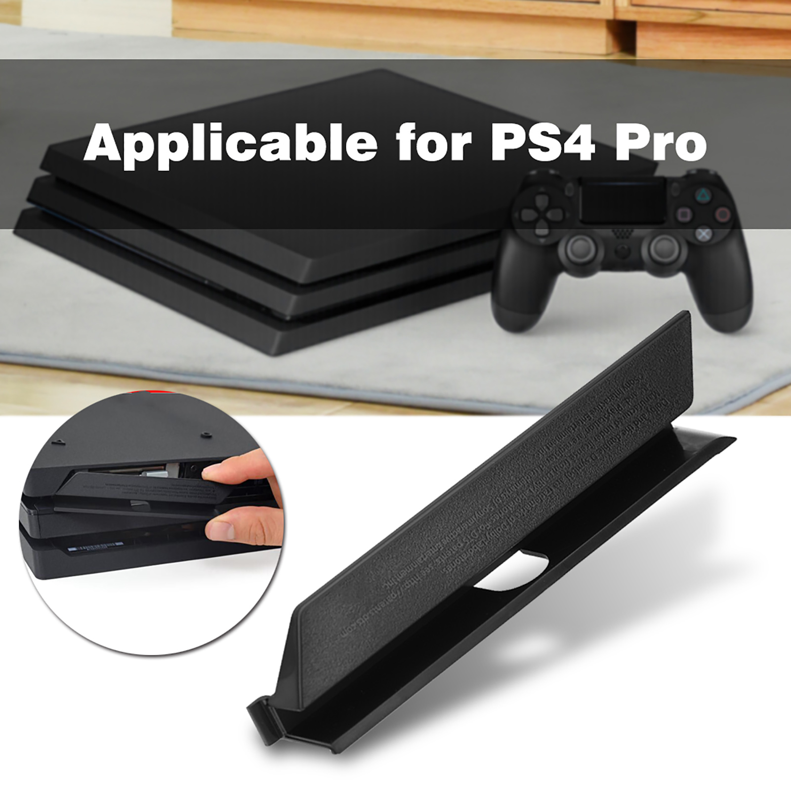 Gaming Console Design - Plástico preto hdd disco rígido slot