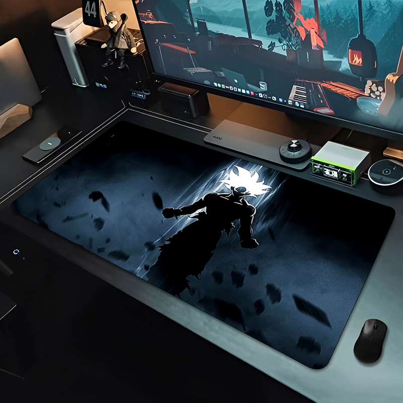 Mouse Pad Grande DBZ Black Ani - Gaming Console Desk avaliação e preço
