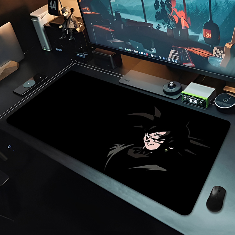 Mouse Pad Grande DBZ Black Ani - Gaming Console Desk avaliação e preço