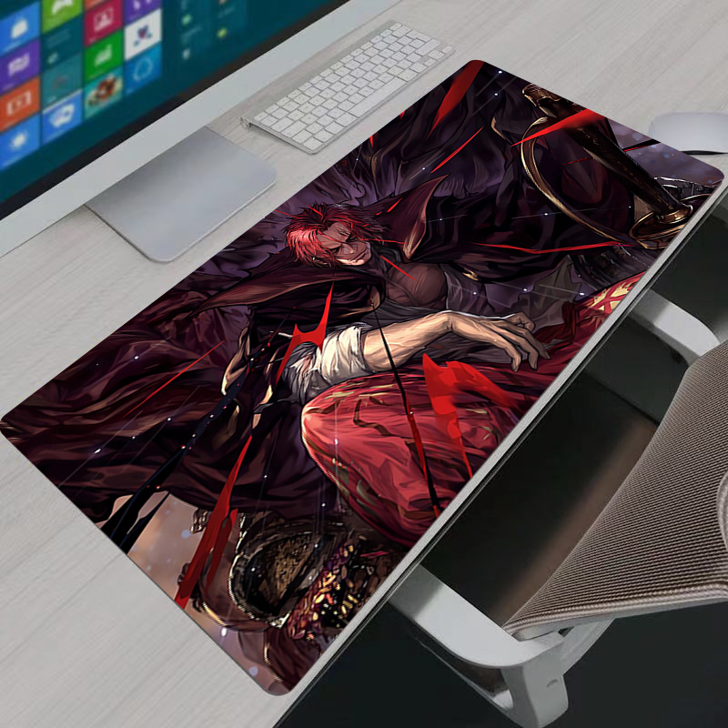 Uma peça shanks mouse pad gran - Gaming Console Desk avaliação e preço