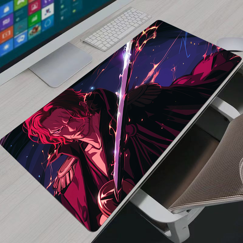 Uma peça shanks mouse pad gran - Gaming Console Desk avaliação e preço