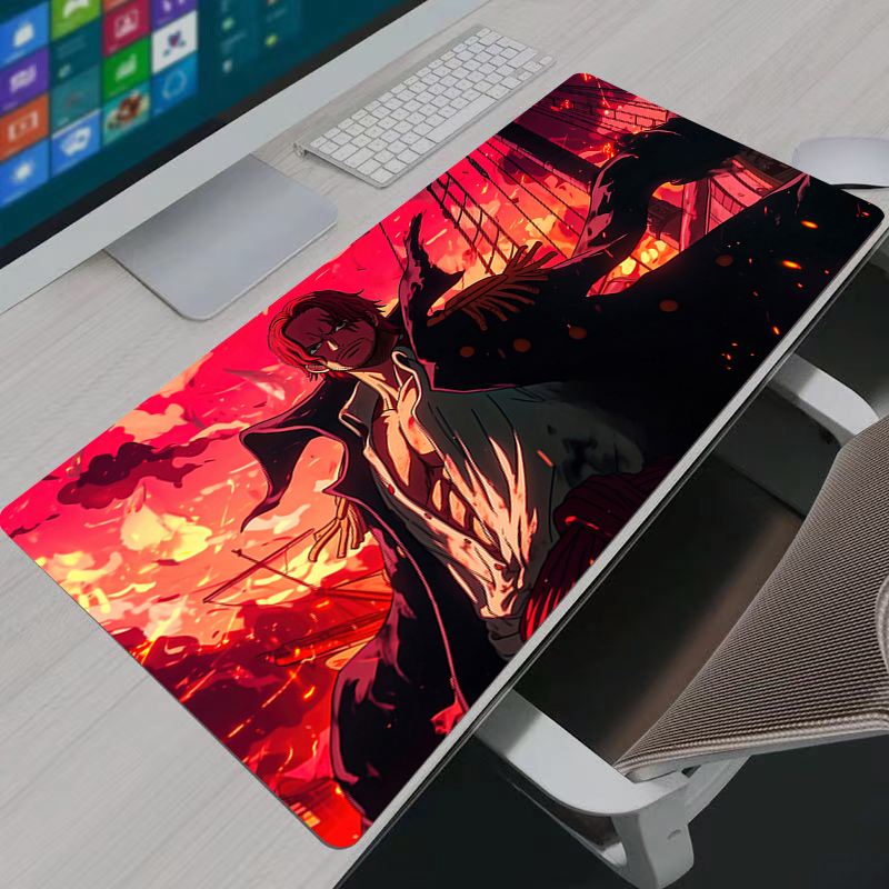 Uma peça shanks mouse pad gran - Gaming Console Desk avaliação e preço