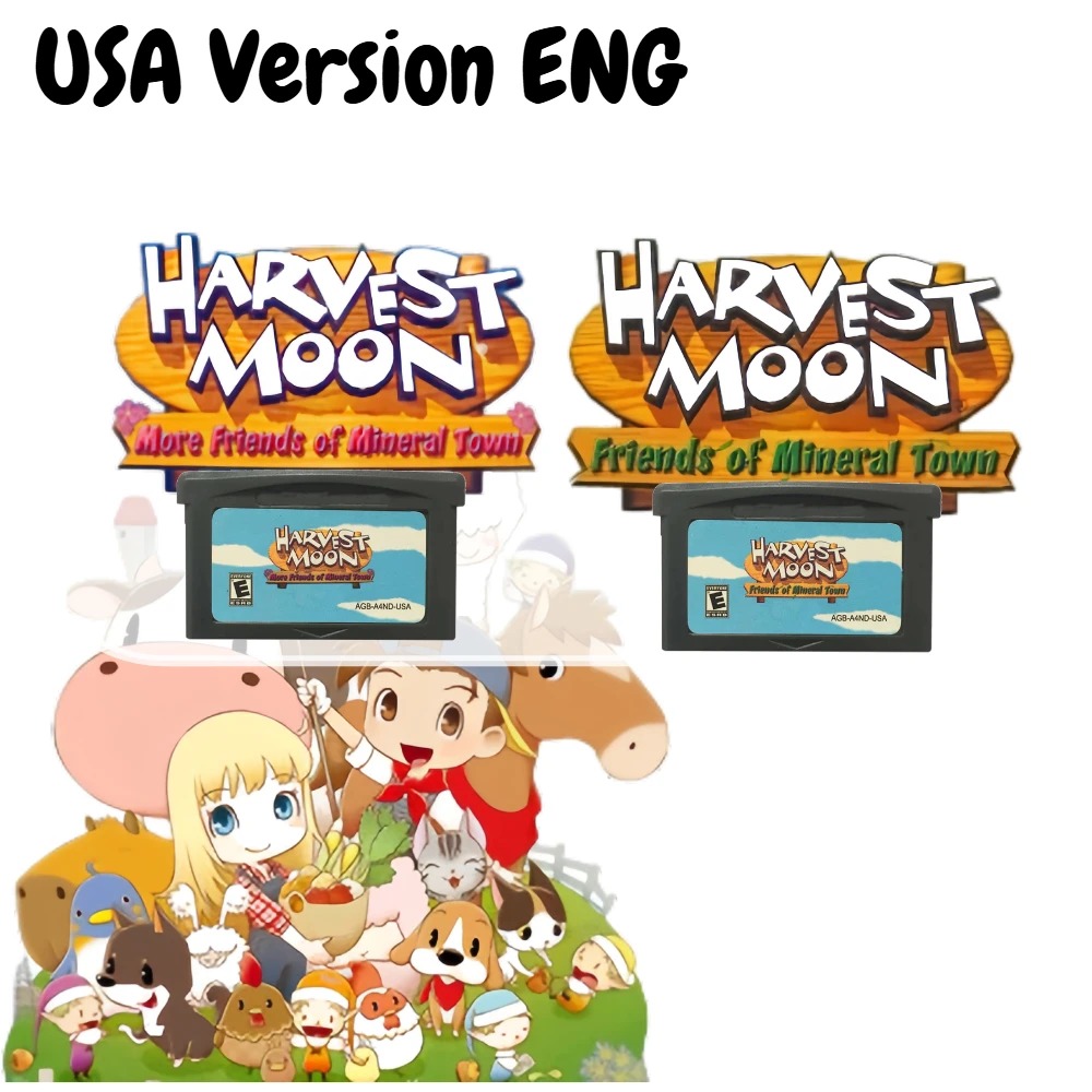 Cartucho de Jogo GBA Harvest M - Gaming Console Video avaliação e preço
