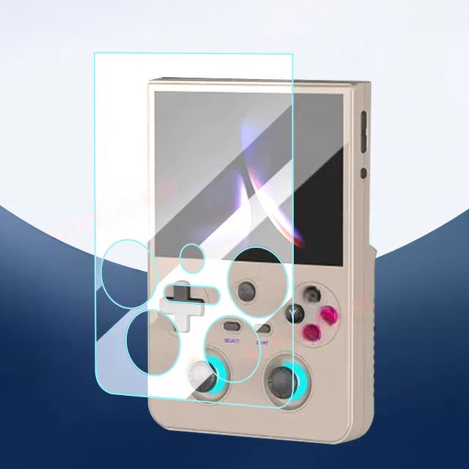 2 peças de vidro temperado 9H  - Gaming Console Anbernic avaliação e preço