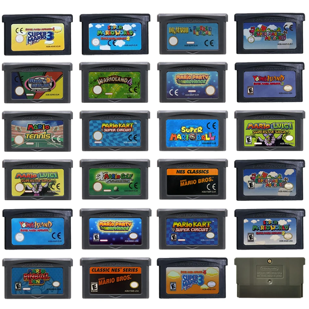 •Cartucho de jogo GBA, série d - Gaming Console Video avaliação e preço