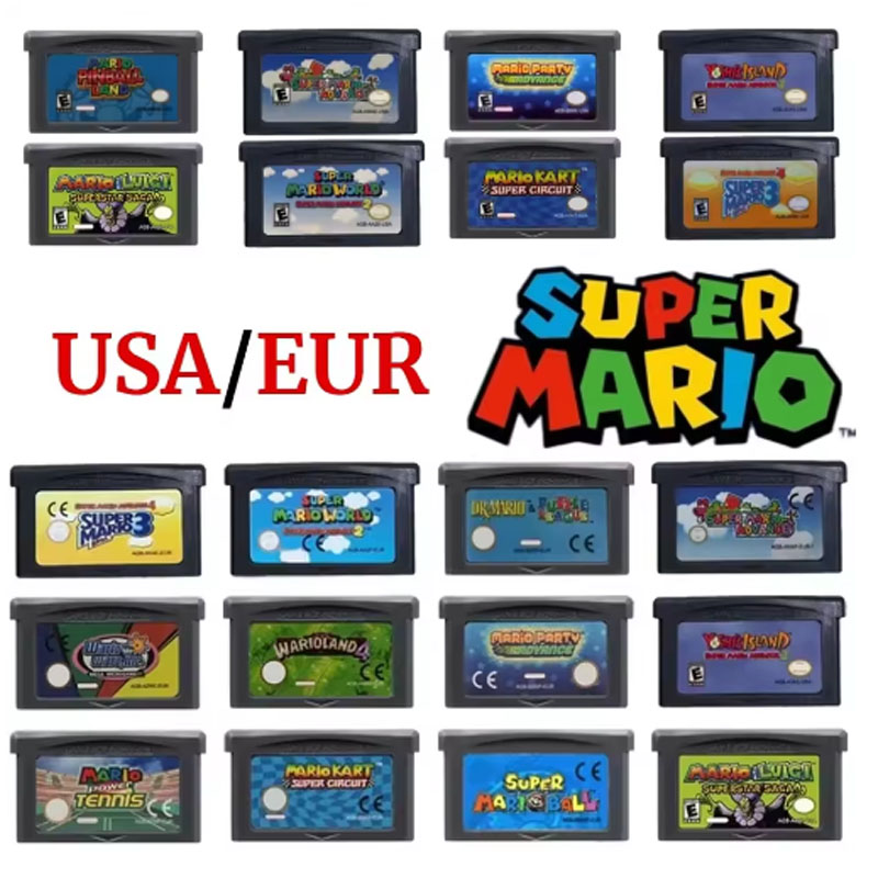 1~7PCS Cartucho de Jogo GBA de - Gaming Console Video avaliação e preço