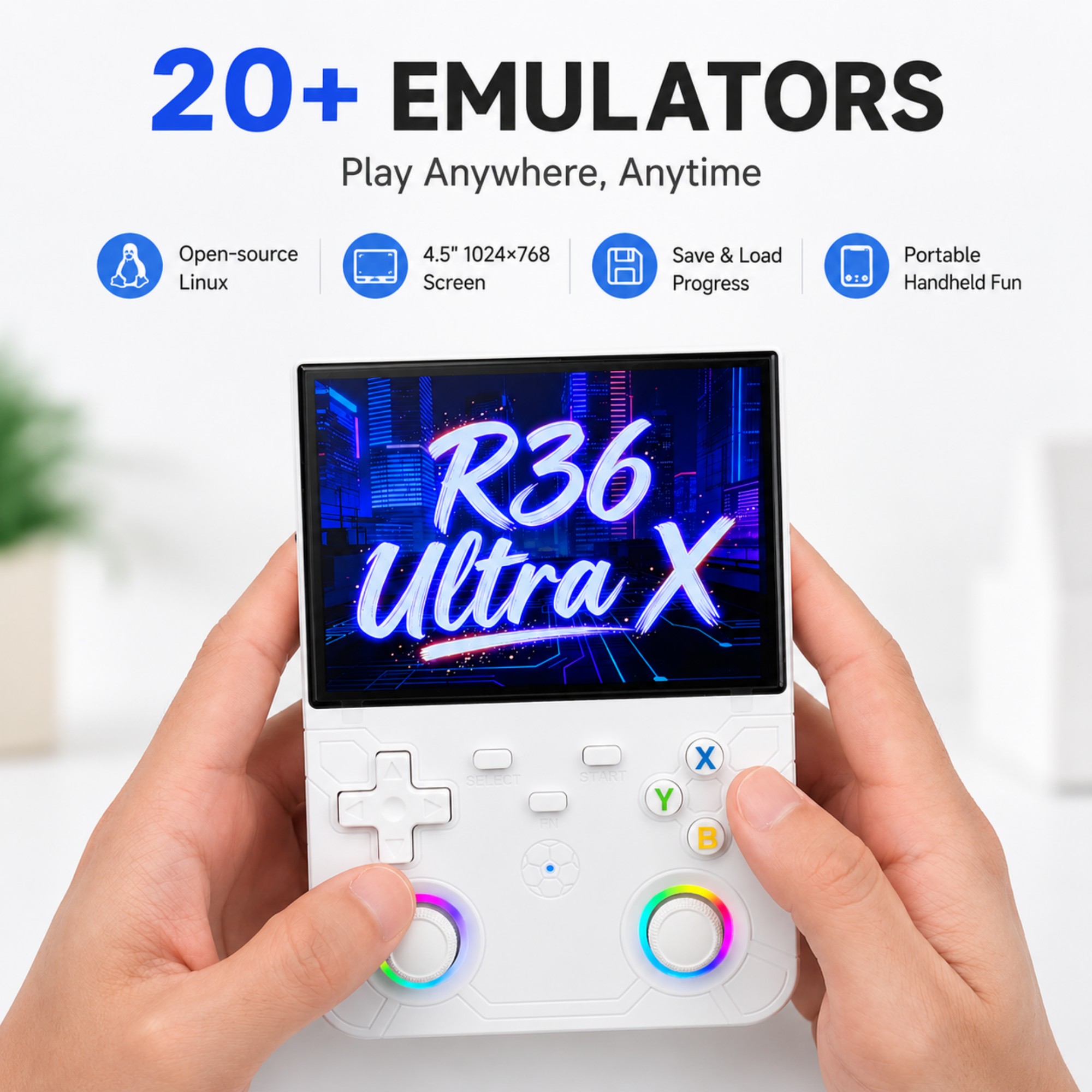 Console de Jogo Portátil Retro - Gaming Console Types avaliação e preço