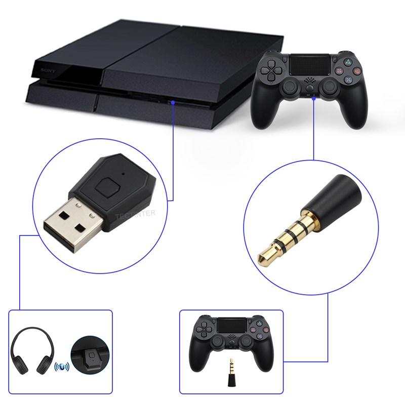 Adaptador receptor sem fio usb - Gaming Console Design avaliação e preço