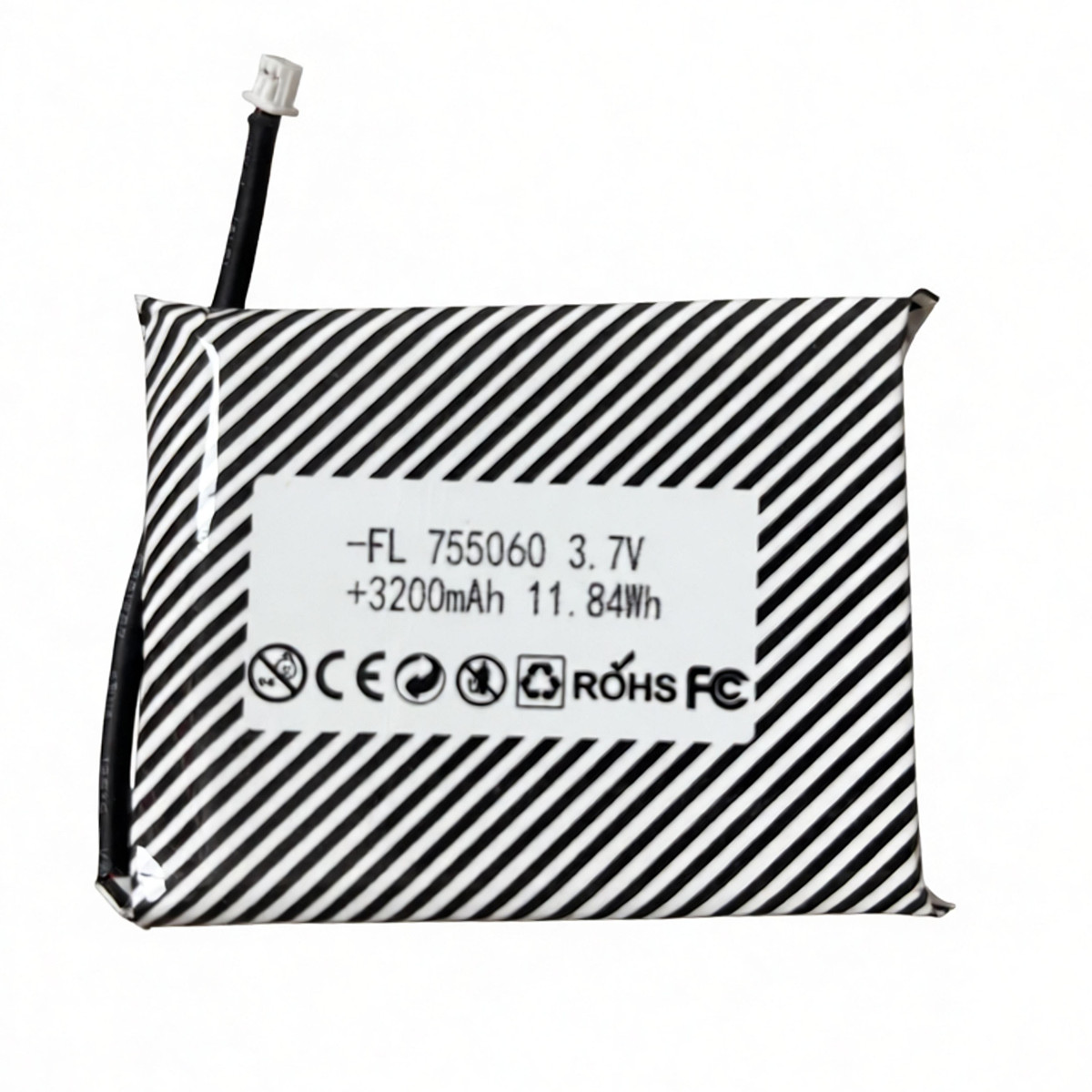 Novo 3,7V 3200mAh 755060   Bat - Gaming Console Anbernic avaliação e preço