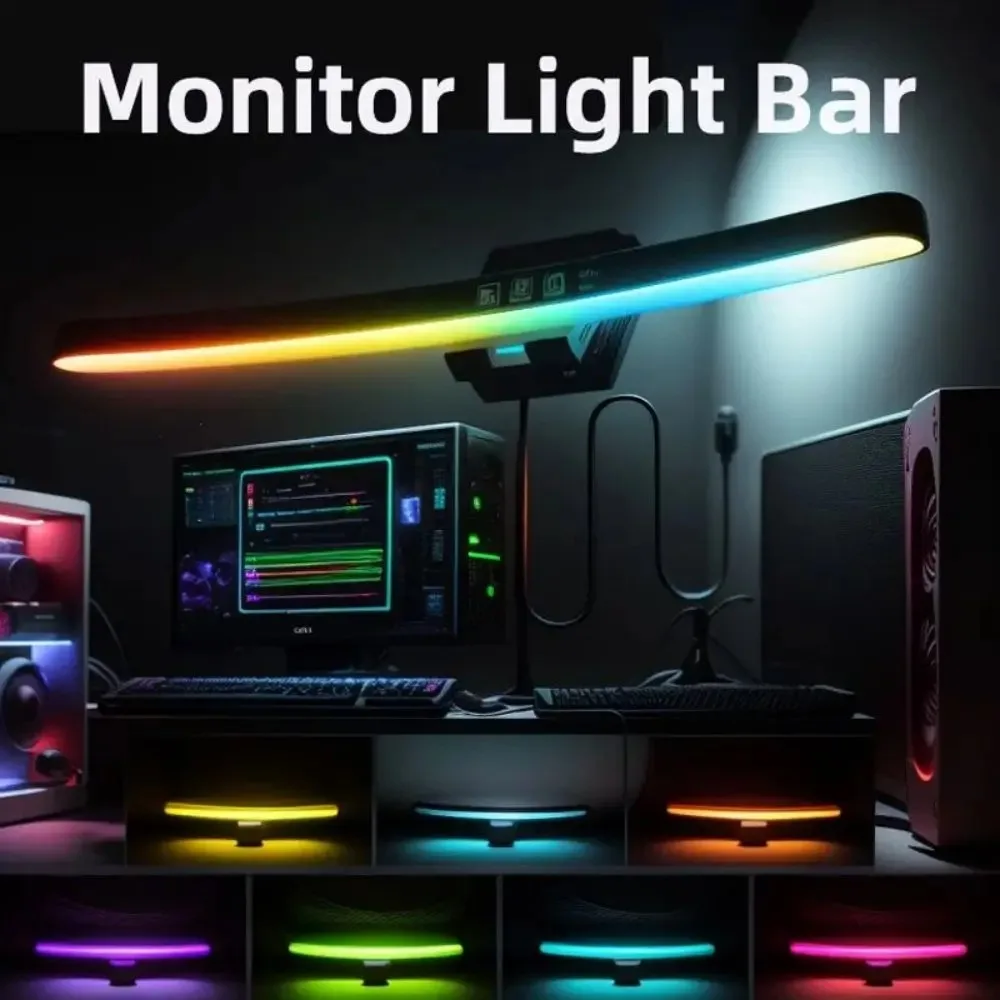 Barra de Luz para Monitor de C - Gaming Console Desk avaliação e preço